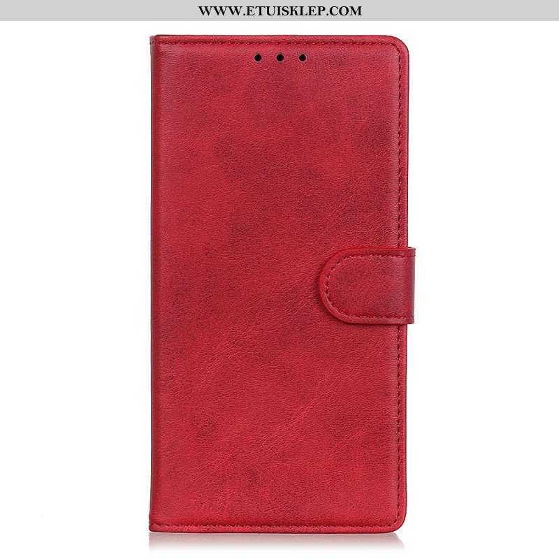 Etui Folio do Xiaomi Redmi Note 11 Pro / 11 Pro 5G Retro Matowy Efekt Skóry